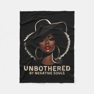Cobertor De Velo Mulheres Africanas da Rainha Negra Sy Negra