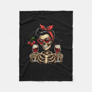 Cobertor De Velo Mulheres de Halloween Estou Aqui Apenas Para Os Vi