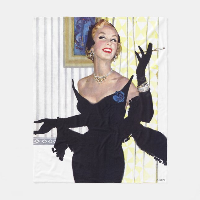 Cobertor De Velo Mulheres Inteligentes São Perigosas Também 2 (Frente)