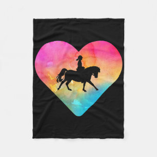 Cobertor De Velo Mulheres Ou Raparigas Horseback A Costurar Corante