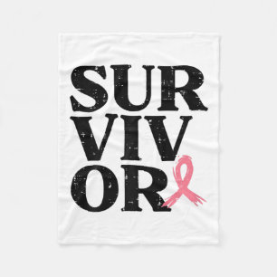 Cobertor De Velo Mulheres que conhecem o Cancer da frança cor-de-ro