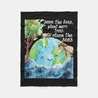 Cobertor De Velo Mulheres Salvem Abelhas - Proteção Ambiental