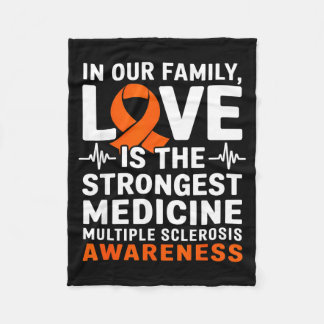 Cobertor De Velo Multiple Sclerosis Awareness Month Love Strongest 