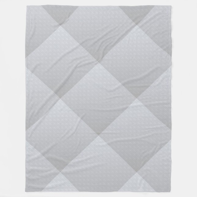 Cobertor De Velo Múltiplos tons de Grays Fleur de Lis (Frente)