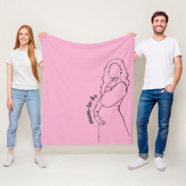 Cobertor De Velo Mum-to-be