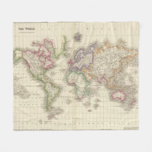 Cobertor De Velo Mundo 9