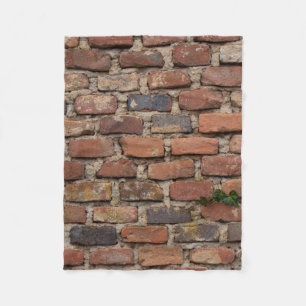 Cobertor De Velo Muro de tijolo castanho