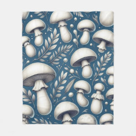 Cobertor De Velo Mushroom Meadow