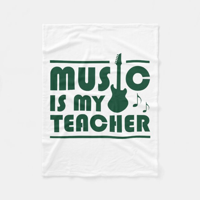 Cobertor De Velo Música É Meu Professor (Frente)