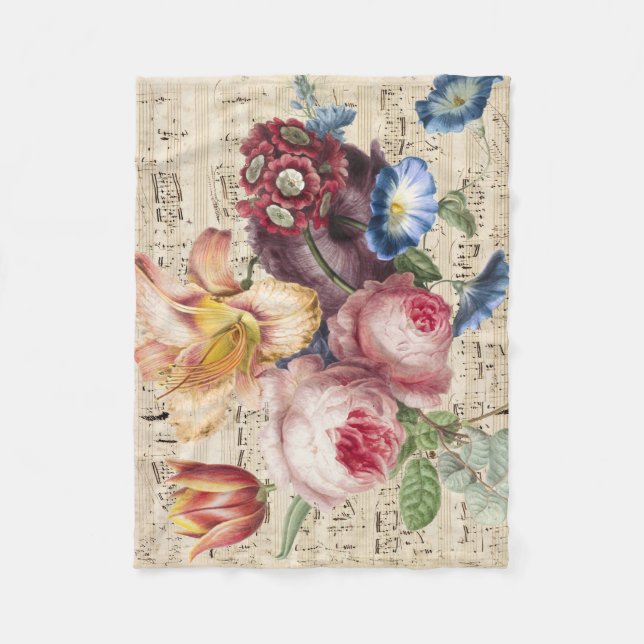 Cobertor De Velo Música para a alma (Frente)