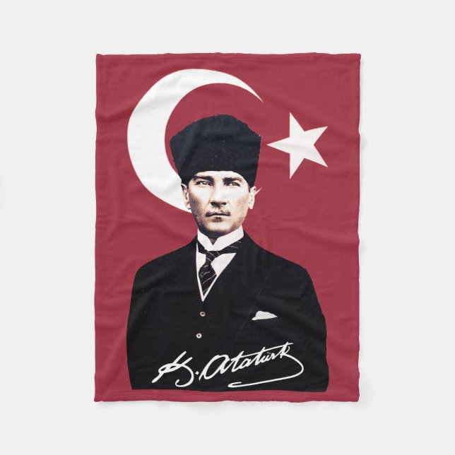 Cobertor De Velo Mustafa Kemal Atatürk (Frente)