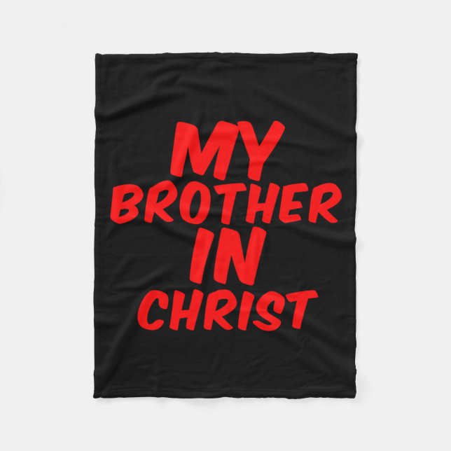 Cobertor De Velo My Brother In Christ Funny Meme Joke Dank Quote In (Frente)