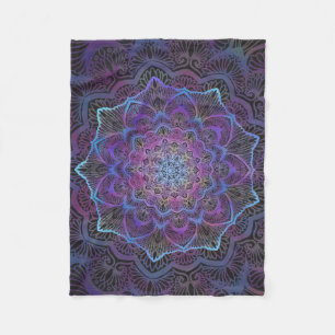 Cobertor De Velo Mystic Bloom Mandala