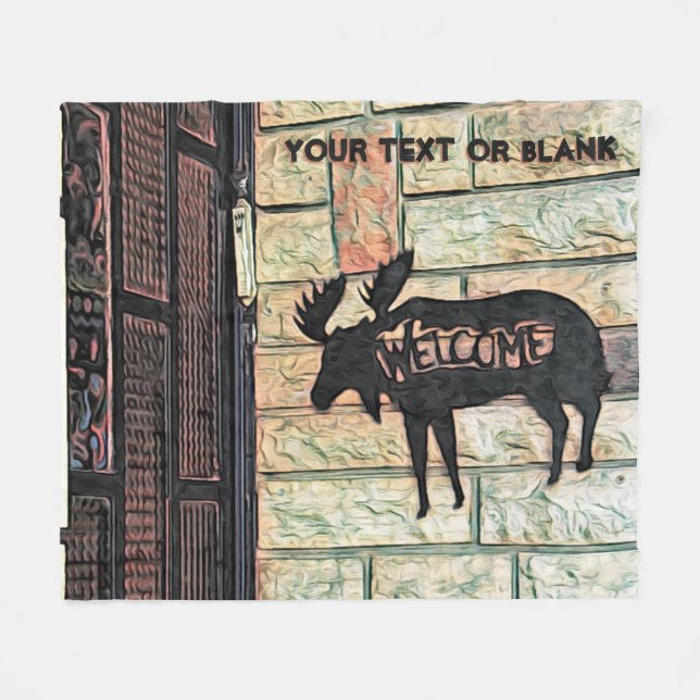 Cobertor De Velo Mystic Moose (Frente (Horizontal))