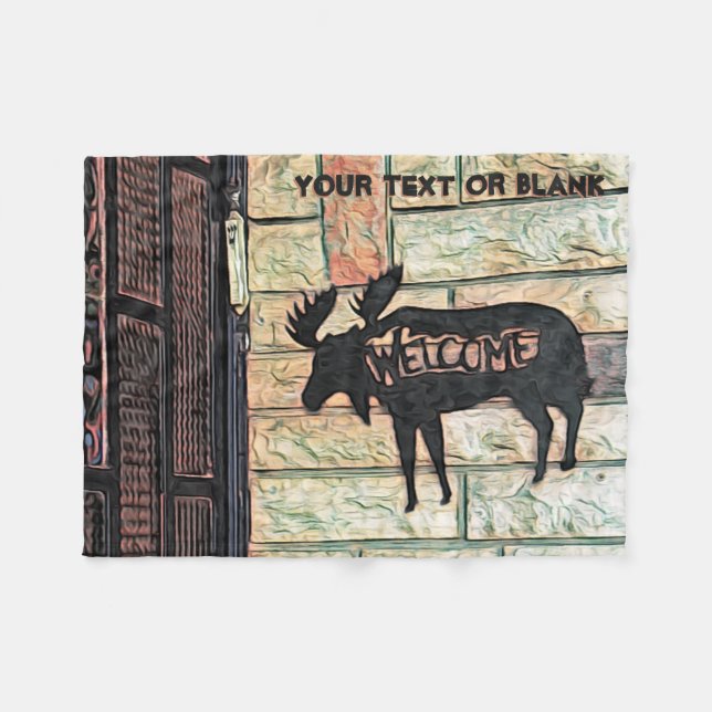 Cobertor De Velo Mystic Moose (Frente (Horizontal))