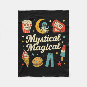 Cobertor De Velo Mystical Magical Retro-Aestic Space Oferece Homens
