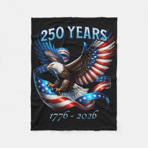 Cobertor De Velo Na Ck Águia Patriótica E Bandeira 250 Anos 1776-20