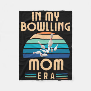 Cobertor De Velo Na minha Boliche Mãe Era Boliche Engraçada Mãe D M