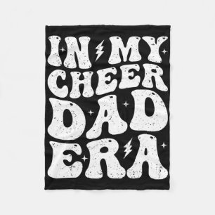 Cobertor De Velo Na Minha Era de Cheer Dad Cheerleading Pai de Chee