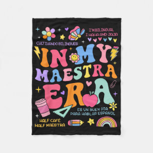 Cobertor De Velo Na Minha Era De Professora Cinco De Mayo Espanhol