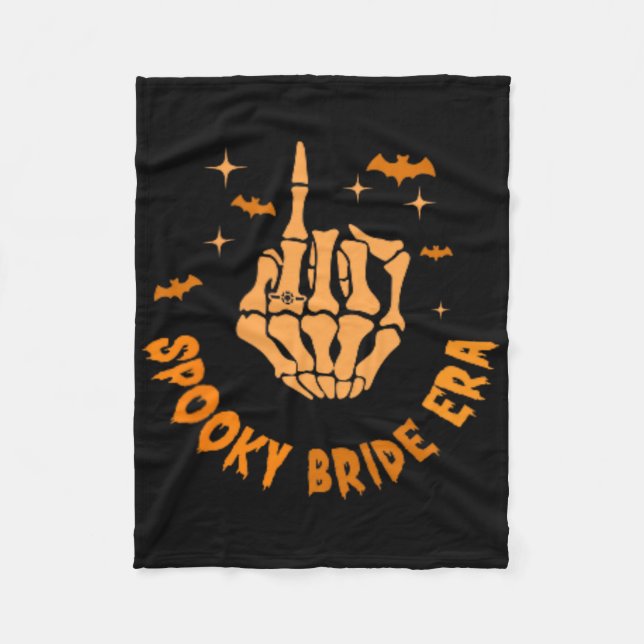 Cobertor De Velo Na minha parte de solteira de Halloween da Noiva d (Frente)