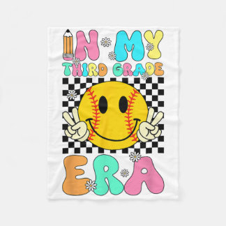 Cobertor De Velo Na Minha Suave Terceira Série Era Retro Sorriso Fa