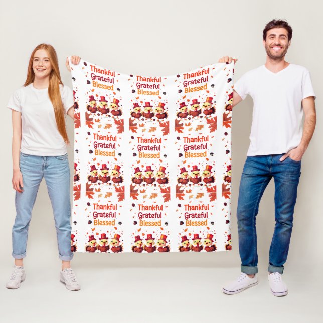 Cobertor De Velo Na moda abençoado, Grata Ação de Graças (In Situ)