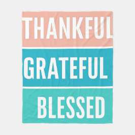 Cobertor De Velo Na moda abençoado, Grata Ação de Graças