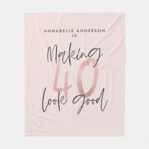 Cobertor De Velo na moda aniversário de 40 anos