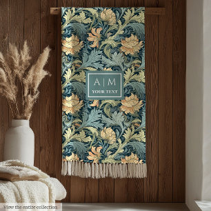 Cobertor De Velo Na moda Chic Morris inspirou patrimônio artístico 