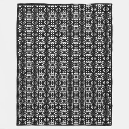 Cobertor De Velo Na moda preto e branco moderno Tao