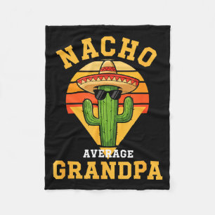 Cobertor De Velo Nacho avô médio cômico cactus sombrero cincoN