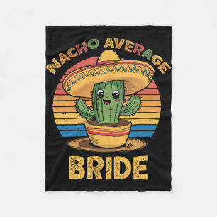 Cobertor De Velo Nacho Média Bride Cinco Mexicanos De Mayo Funny