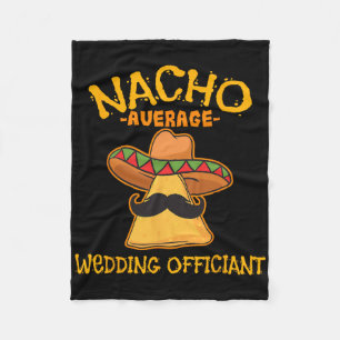 Cobertor De Velo Nacho Média de Casamento Oficiante Mexicano Cinco