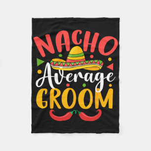 Cobertor De Velo Nacho Média Groom Cinco De Mayo Família Mexicana M