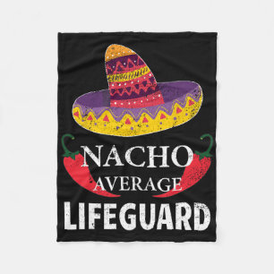 Cobertor De Velo Nacho Média Lifeguard Cinco De Mayo Sombrero