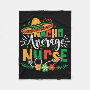 Cobertor De Velo Nacho Média Nurse Família Cinco De Mayo Mexicano R