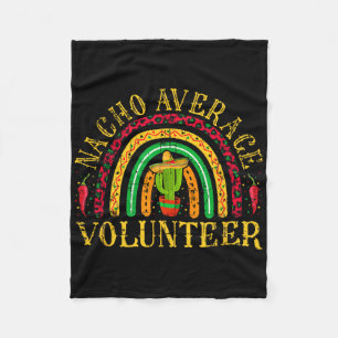Cobertor De Velo Nacho Média Voluntária Cinco de Mayo Chuva Mexican