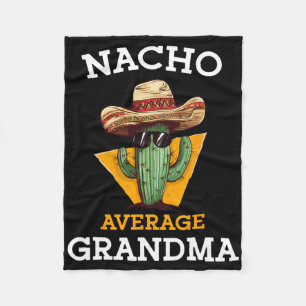 Cobertor De Velo Nacho Média vovó Engraçado Mexicano Nana Nonna Cin