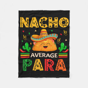 Cobertor De Velo Nacho Médio Para Cinco De Mayo Paraprofe Mexicano