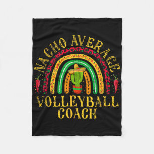 Cobertor De Velo Nacho Médio Volleyll Coach Cinco De Mayo Mexicano