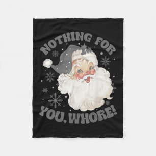 Cobertor De Velo Nada Para Você Divertir Papai Noel Natal 2