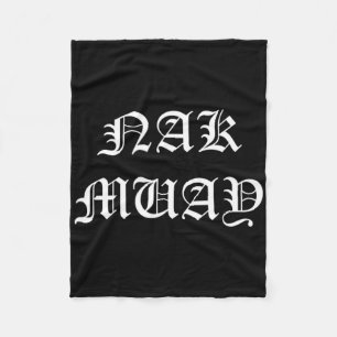Cobertor De Velo Nak Muay Thai Kickboxing Medieval Inglês Antigo