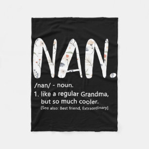 Cobertor De Velo Nan Shirts Para Mulher Dia de as mães Ideia Gama B