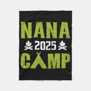 Cobertor De Velo Nana Camp 2025 Família Férias Férias de Verão Trip