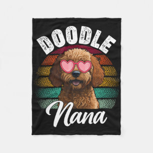 Cobertor De Velo Nana Goldendoododle Cachorro do Lover Mães D