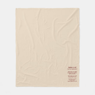 Cobertor De Velo Nana & Me Cuddle Blanket