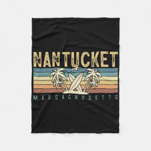 Cobertor De Velo Nantucket Beaches Férias Familiares Souvenir