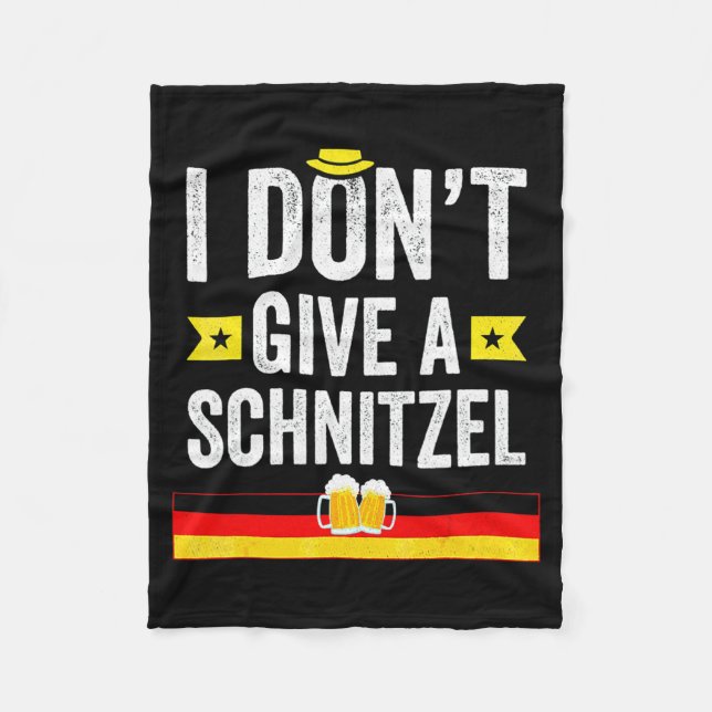 Cobertor De Velo Não dou um schnitzel alemão (Frente)