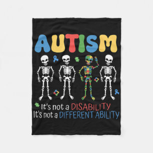 Cobertor De Velo Não É Um Autismo De Capacidade Diferente Da Defici